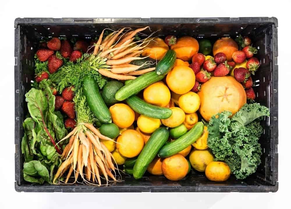 Mixed vegetables with kale